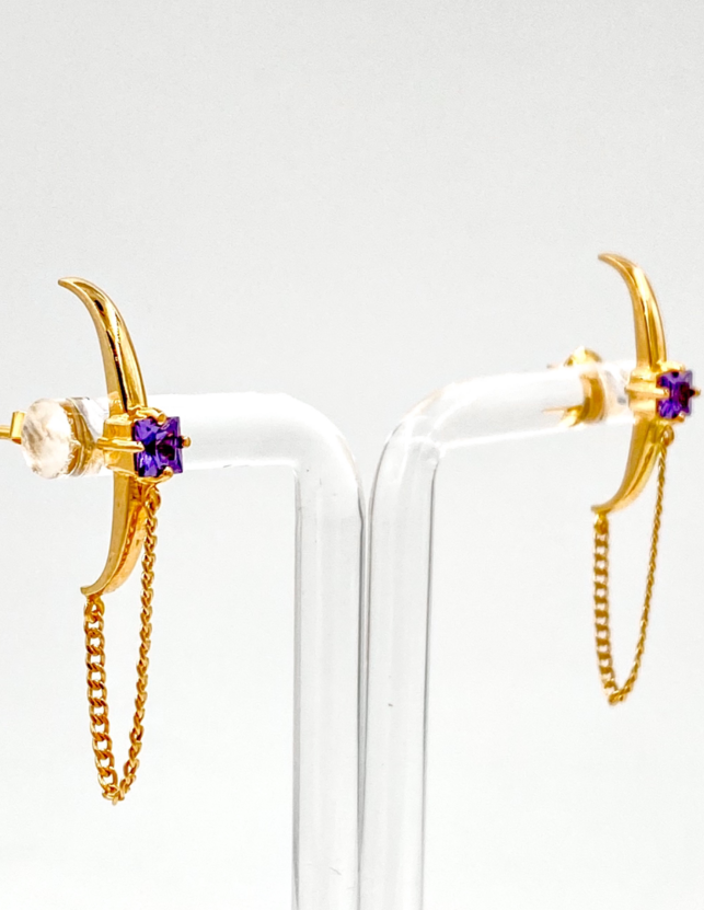 Archer Earrings 18k