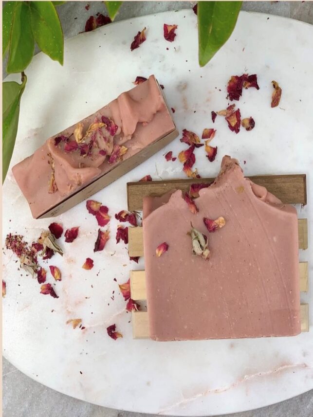 Rose Petal, Natural Soap w/ Natural ingredients