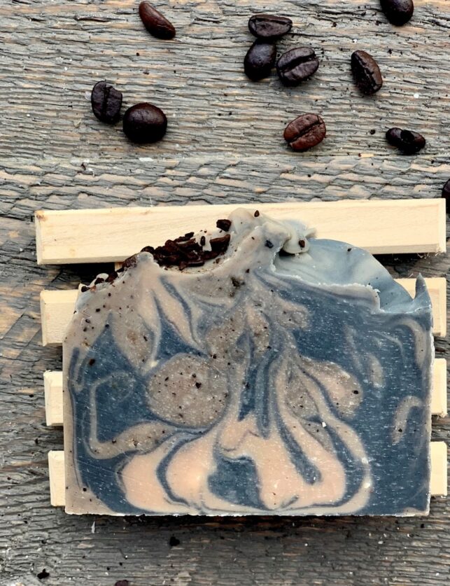 Coffee & Scrub, Natural soap w/ natural ingredients