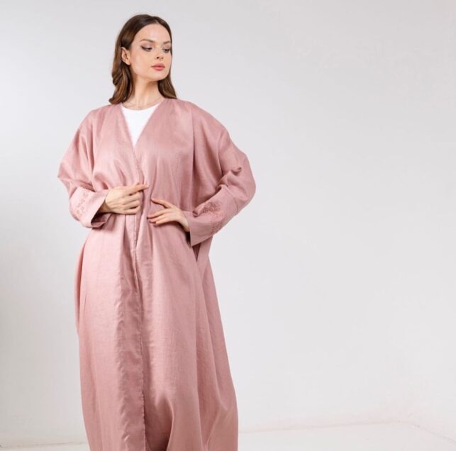 Modern Abaya, cotton linen materials