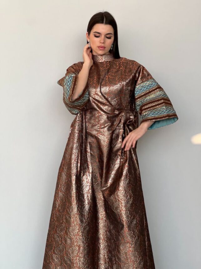 Gold Jalabya, nylon materials