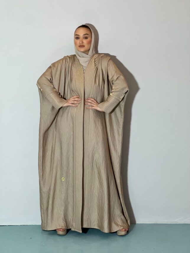 Winter abaya, Silky & sponge materials