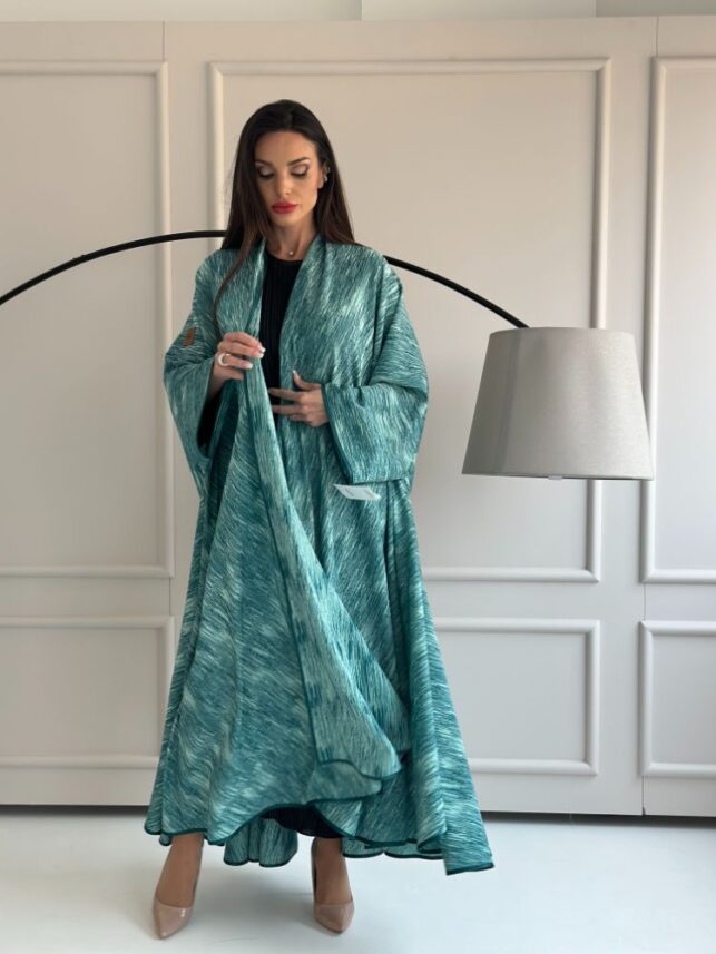 Painted Abaya, Crepe materials