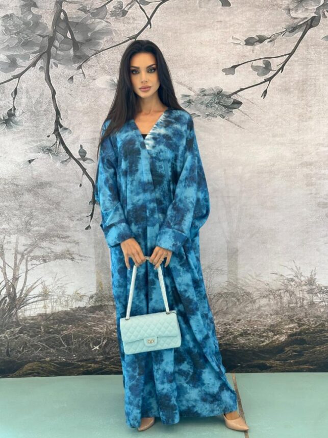 Printed Abaya, Cotton linen materials