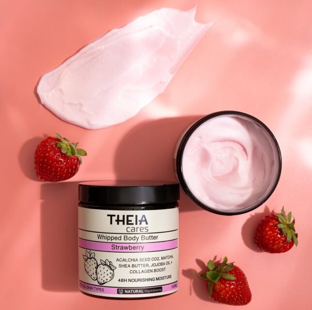 Whipped Body Butter, Strawberry Flavor