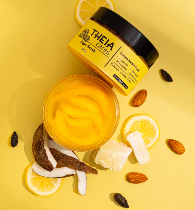 Sugar Scrub, Lemon Sorbet Scrub Flavor