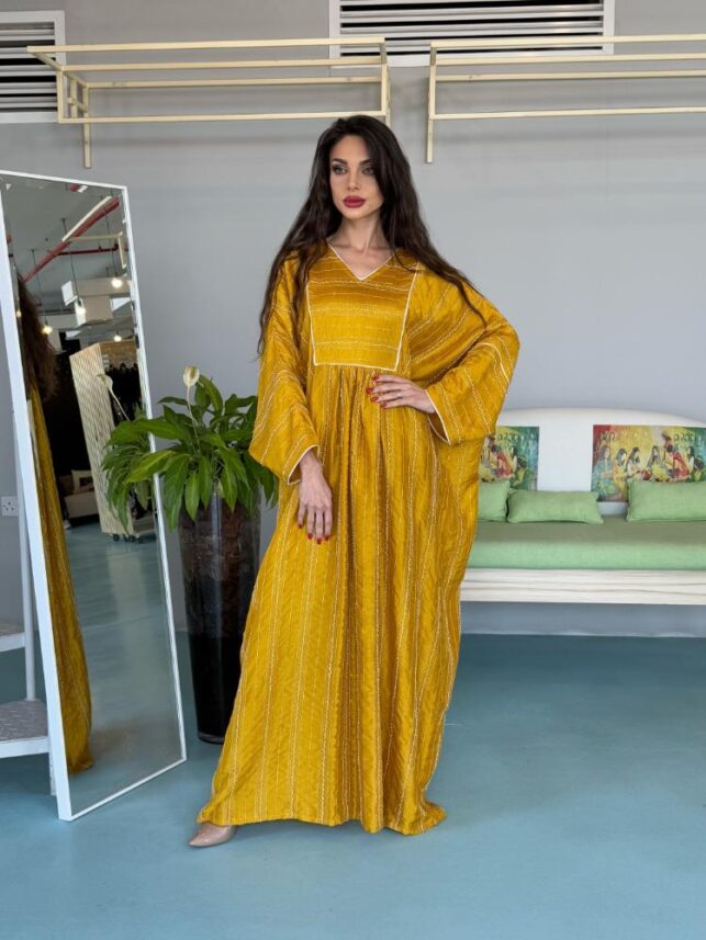 Loose Glossy jalabiya, Canvas Materials